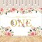 Baby Girl 1st Birthday Decorations , Baby First Birthday Supplies for Girl,Including Balloon Boxes, Pink Gold Balloons Garland Arch Kit,Party Backdrop, High Chair Banner, Crown, Photo Banner